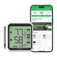 VIVOSUN AEROLAB BLUETOOTH HYGROMETER THERMOMETER AND EXTERNAL SENSOR