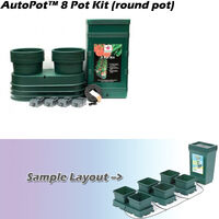 AUTOPOT HYDROPAK DOUBLE 10" INCH MODULE KIT - 8 POTS KIT