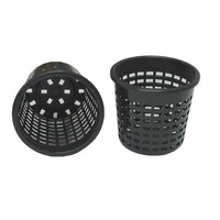 Mesh Pot Black Wick 80mm